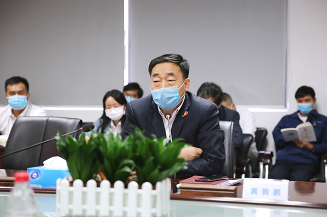 主題黨日 | 抗疫情、保生產(chǎn) 為全力實現(xiàn)經(jīng)營目標(biāo)而奮斗